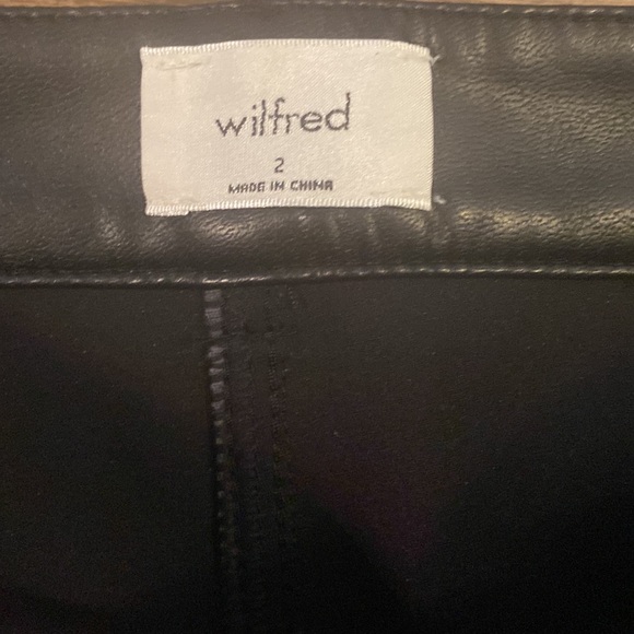 Wilfred Leather Pants - Picture 2 of 3